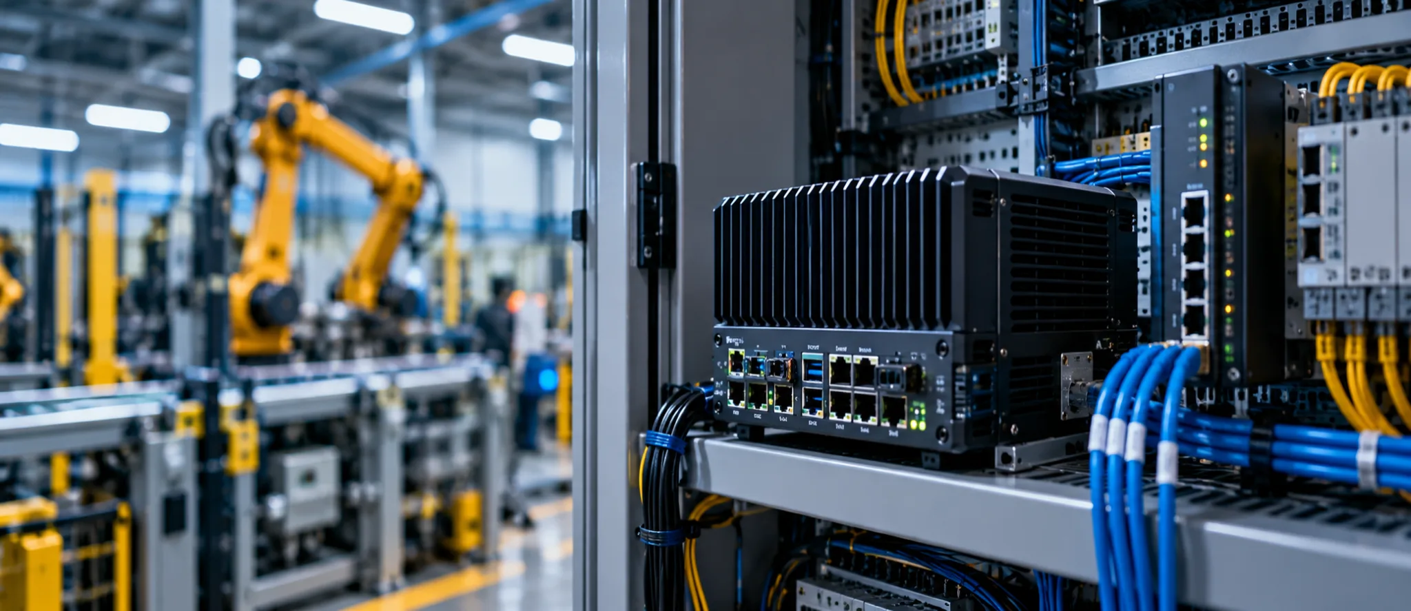 [Photo: Edge Compute & Industrial Networks]