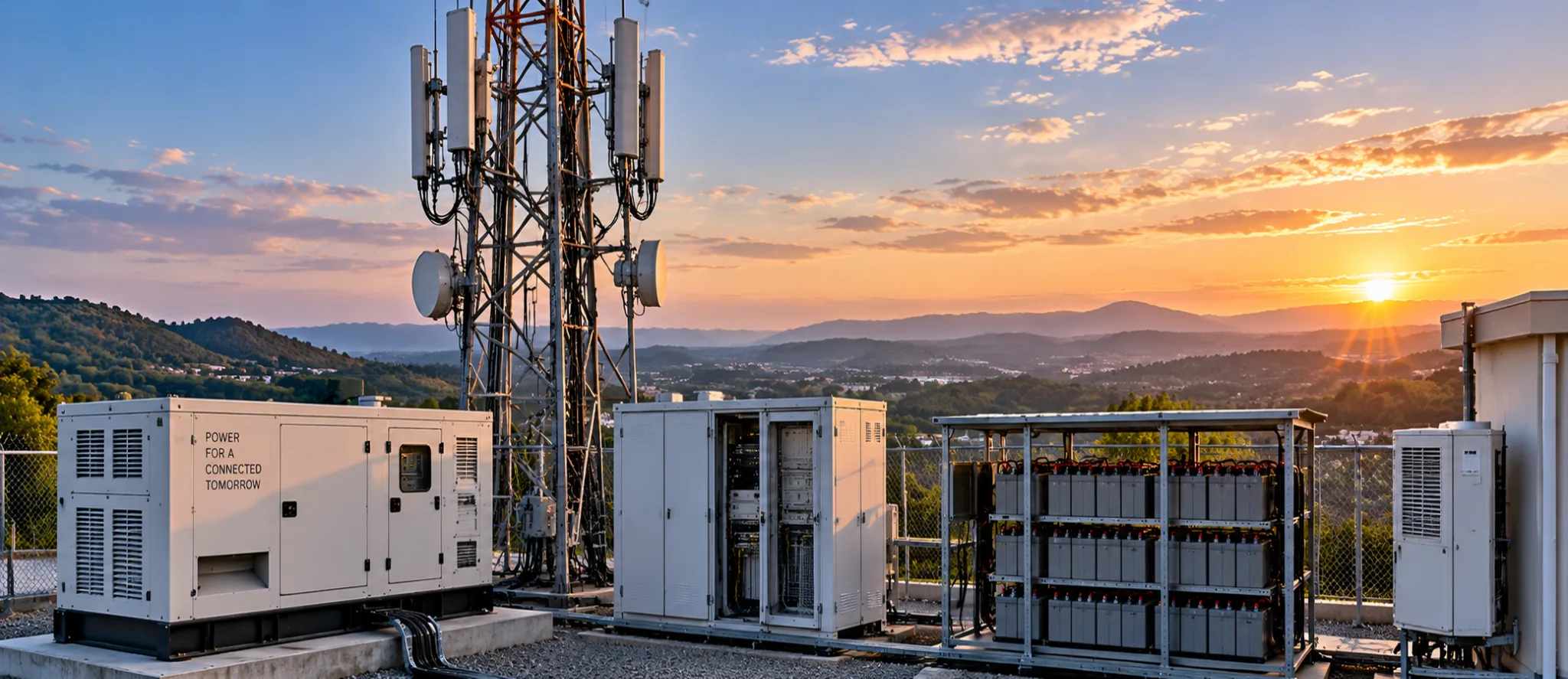 [Photo: Telecom Tower Infrastructure]