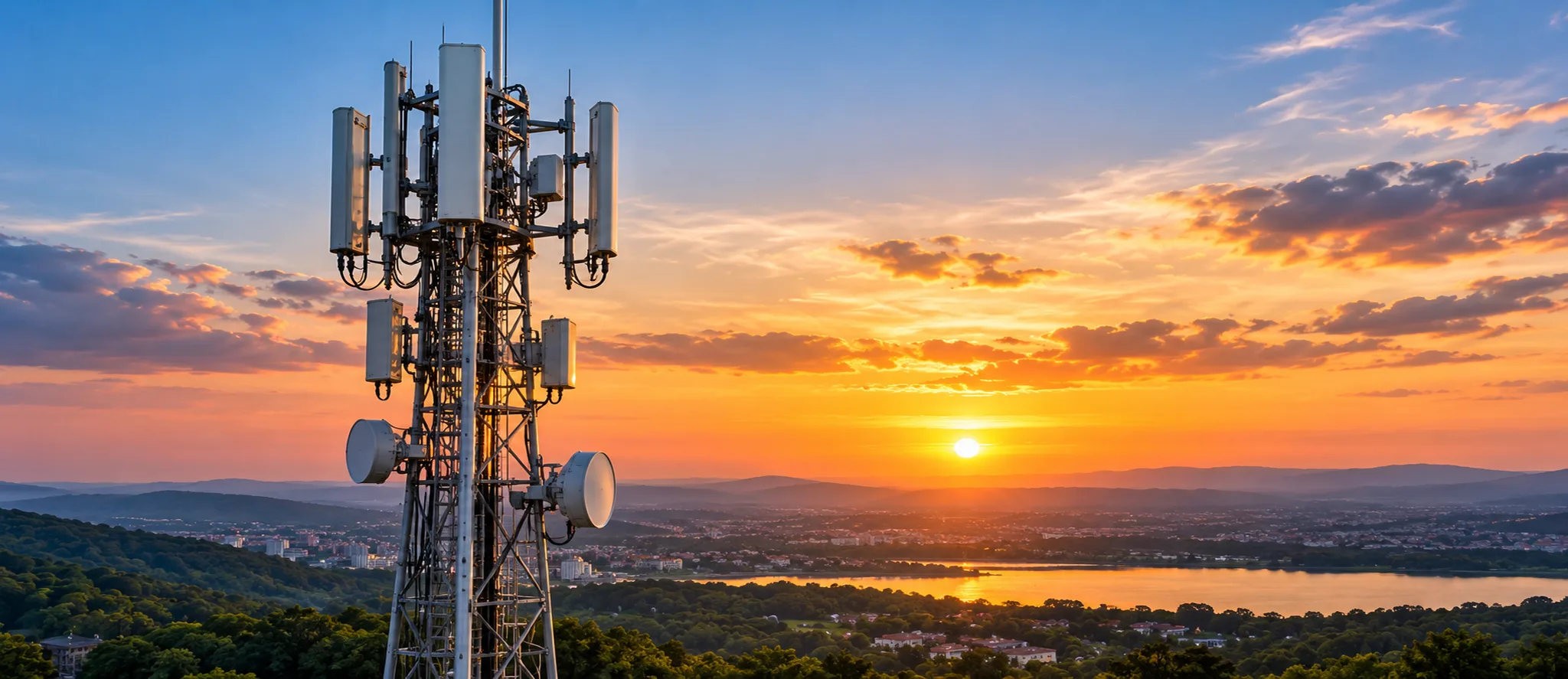 [Photo: Telecom Tower Infrastructure]