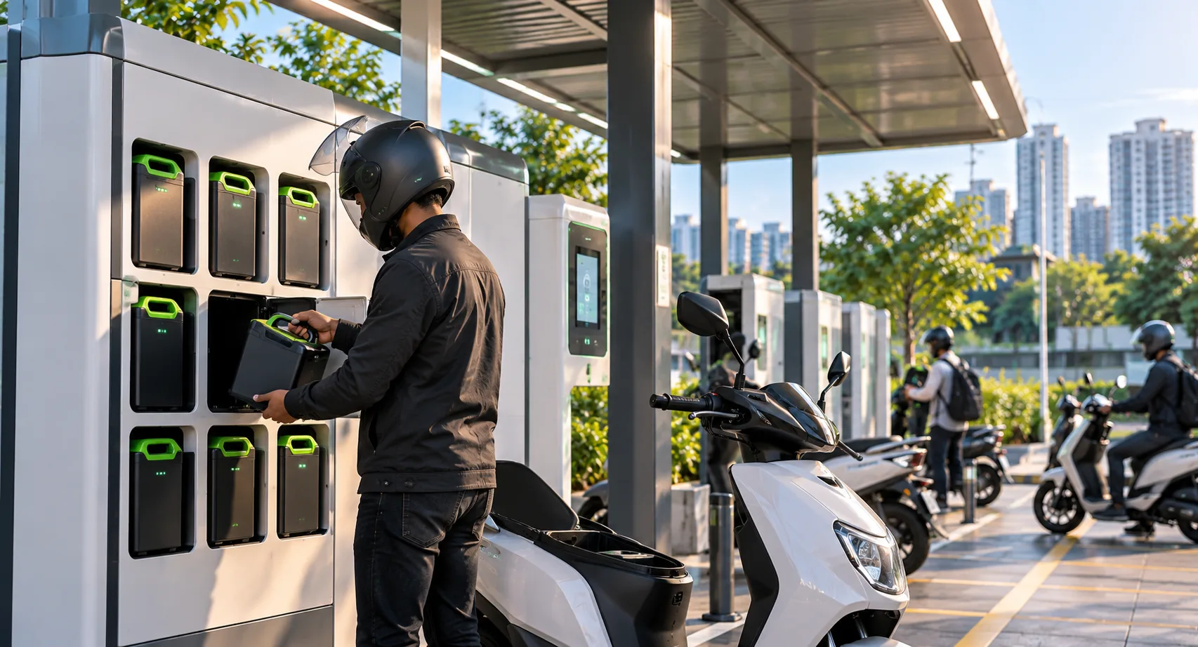 Optimizing Battery Swapping Infrastructure