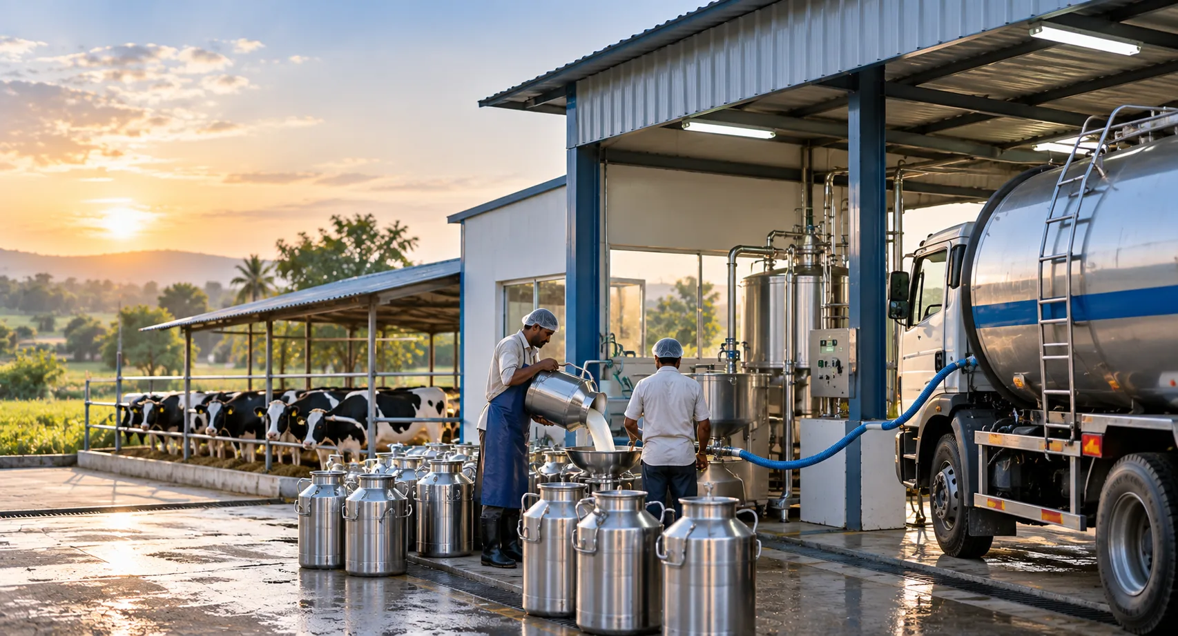 IOT-based Monitoring for Efficient Milk Collection & Management